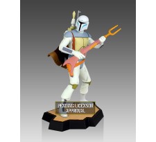 Star Wars Boba Fett Holiday Special Animated Maquette